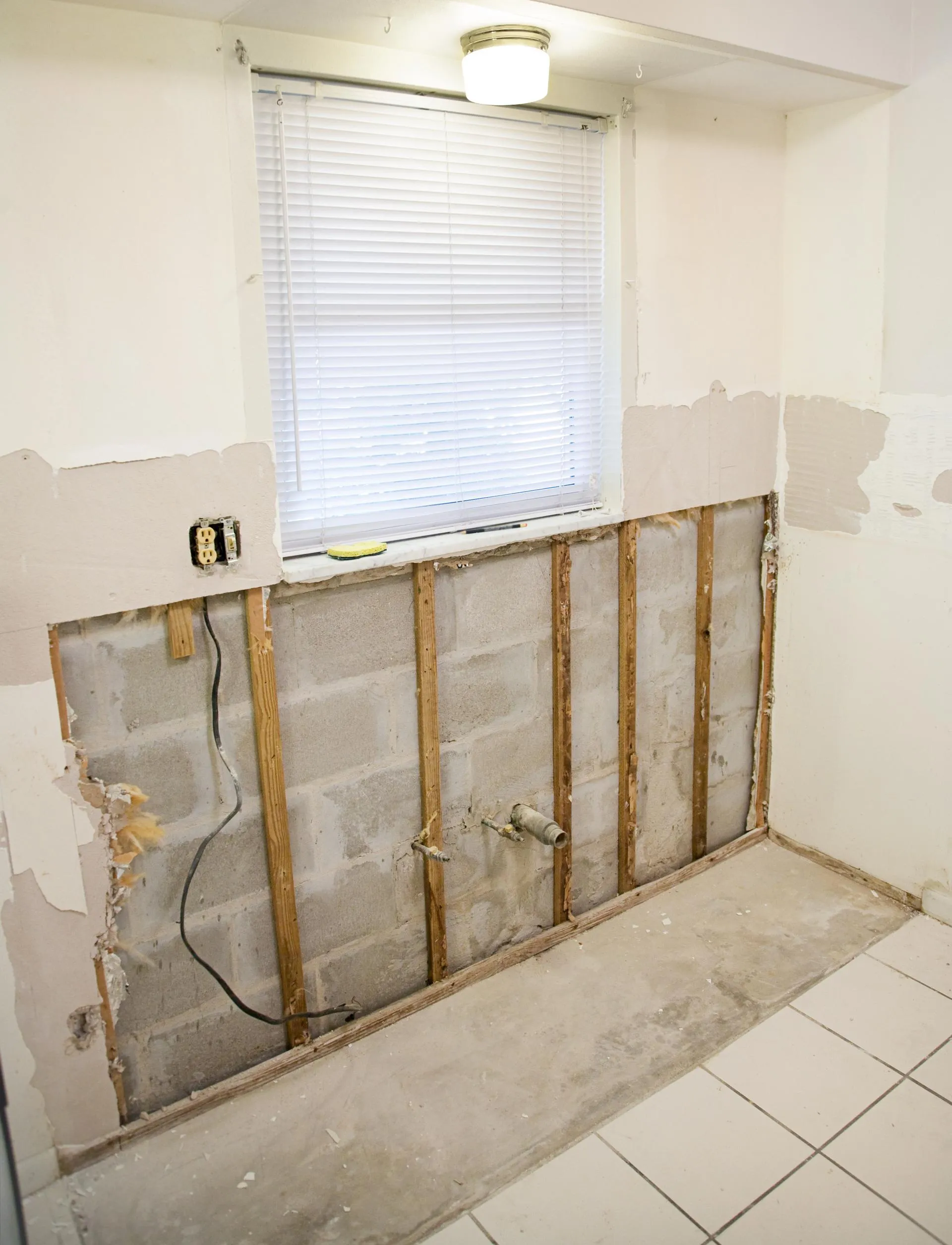 Drywall and trim repair after mold remediation in a Tampa Bay home